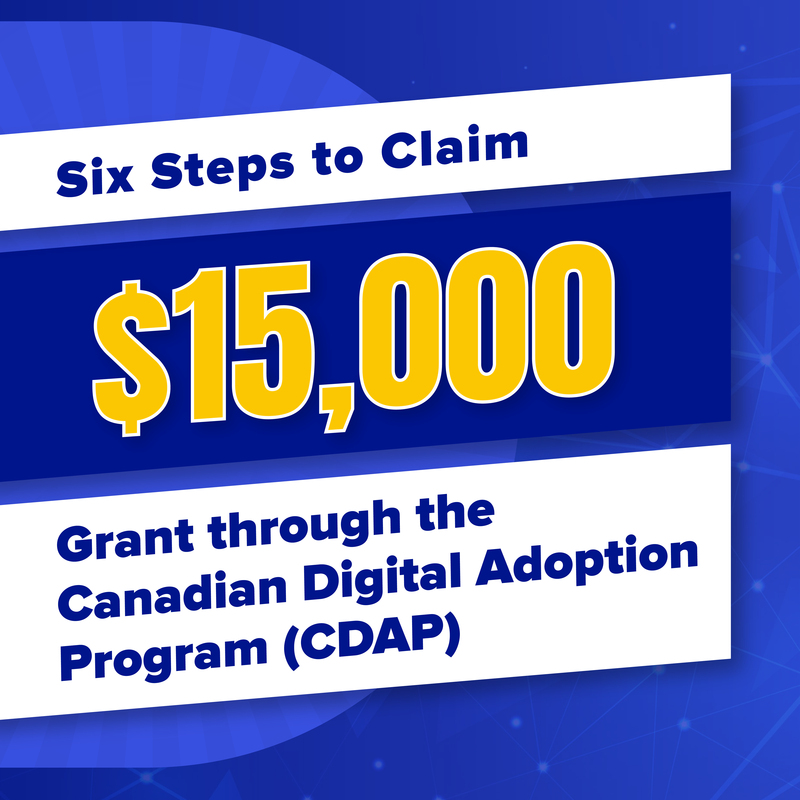 CDAP slide 1 — Six Steps to Claim $15,000 Grant